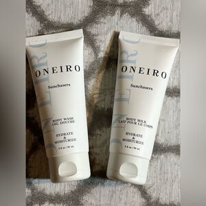 Oneiro Body Wash and Milk Cream duo, the best ever in skin care. 2 pc set